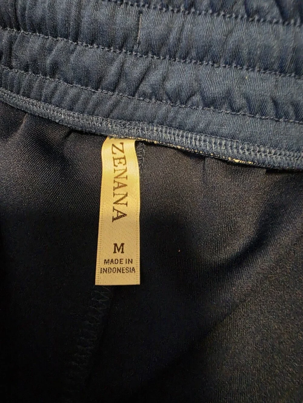 Zenana Wide-Leg Drawstring Pants in Blue